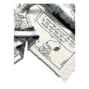 Maison Deux - Peanuts Atkı | Siyah