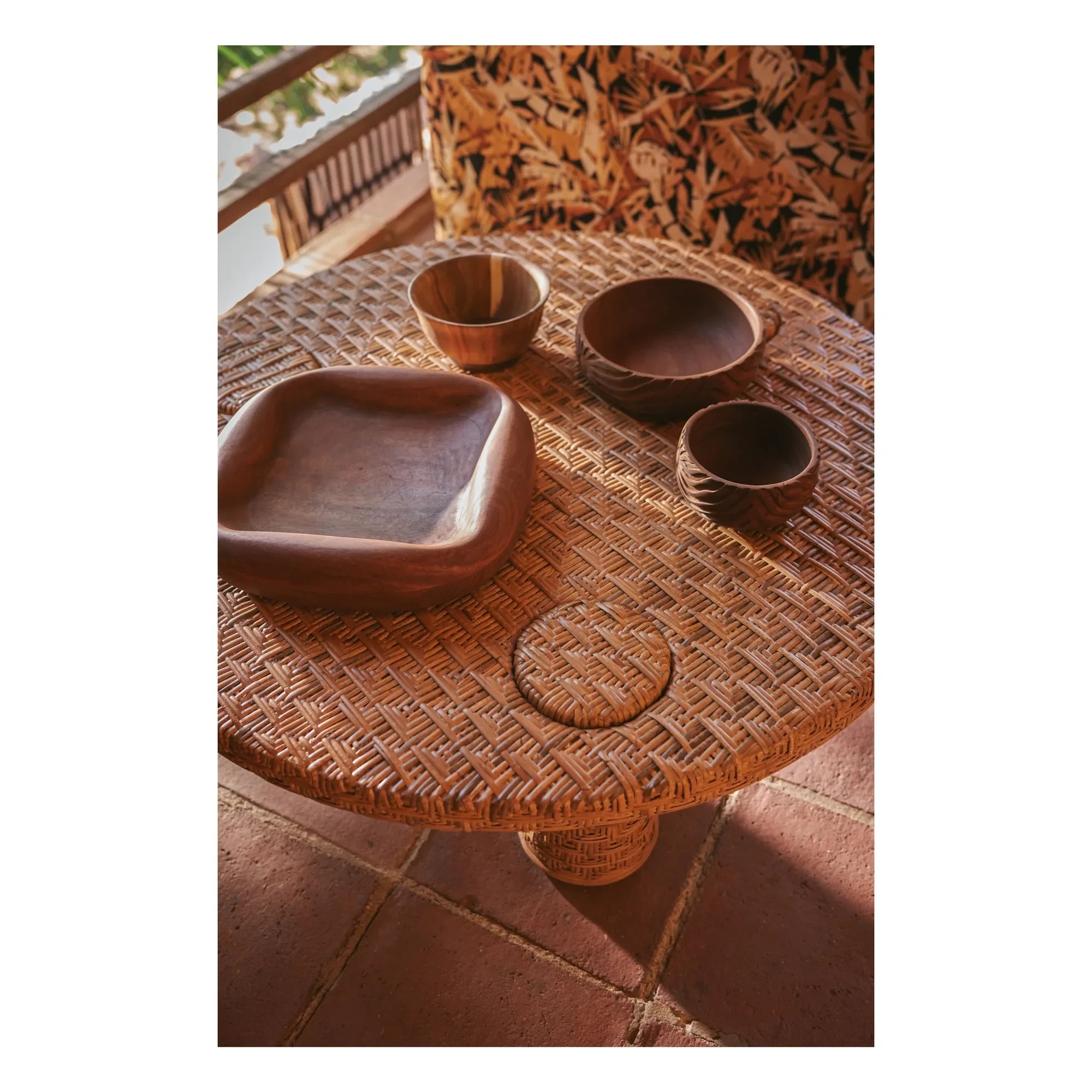 HKliving - Wooden Plate | Natural
