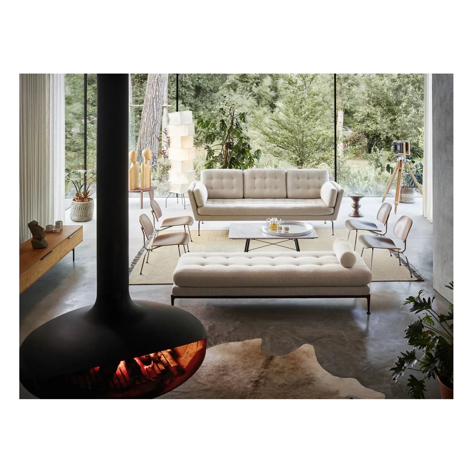 Vitra - LCM Koltuk, Charles & Ray Eames, 1945-1946 | Ash