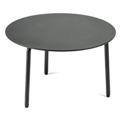 Serax - August Outdoor Beistelltisch Rund | Schwarz