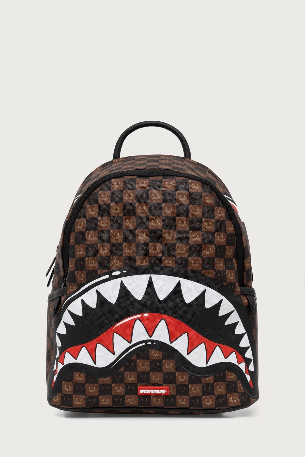 Sprayground - Braune Rucksack mit Haien in Paris 910B9305NSZ