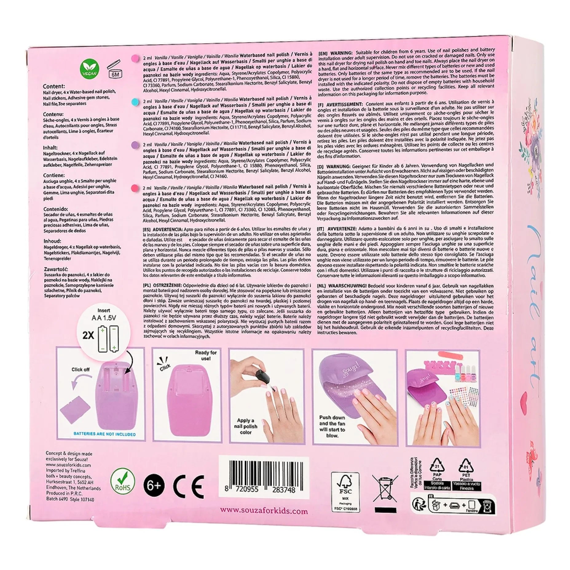Souza - Nail art oje seti