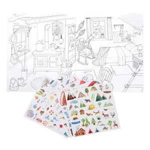 Moulin Roty - Explorer Çıkartma Kitabı