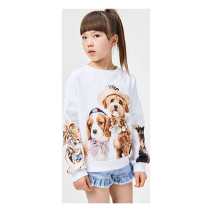 Molo - Maxi Dog Sweat Organik Pamuk | Beyaz