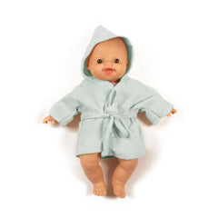 Minikane - Leo Baby mit Bademantel