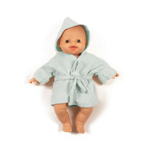 Minikane - Leo Baby mit Bademantel