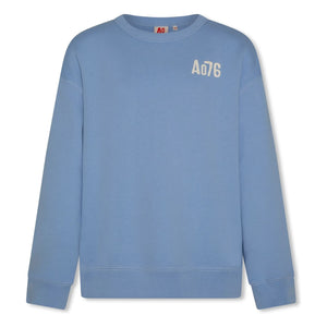 AO76 - Oscar geri dönüştürülmüş pamuklu sweatshirt | Açık Mavi