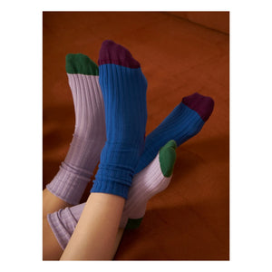 Das Sahnehäubchen - Yvette Socken | Lila