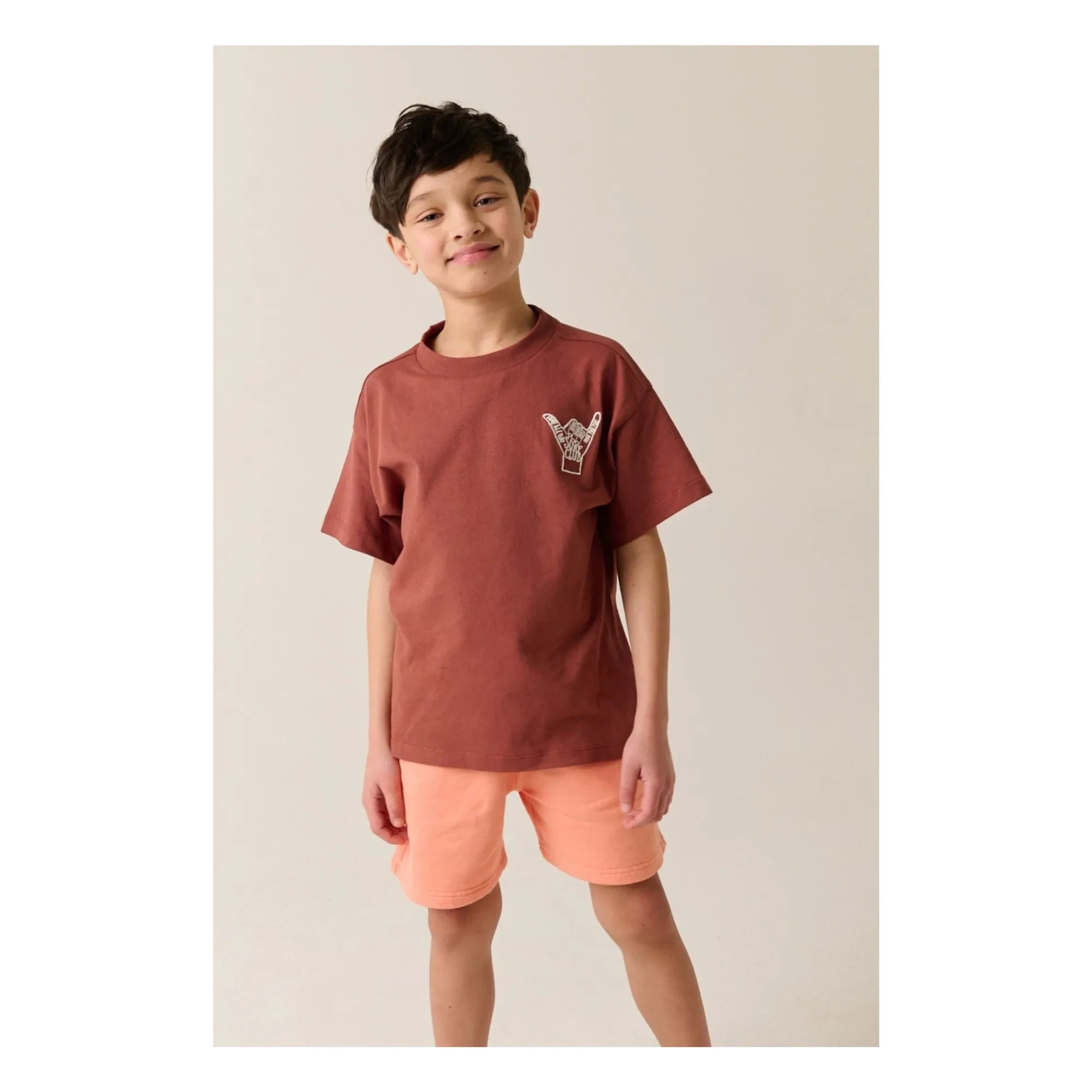 Tumble N'Dry – Oversize T-Shirt Port Douglas Recycelte Baumwolle | Rust