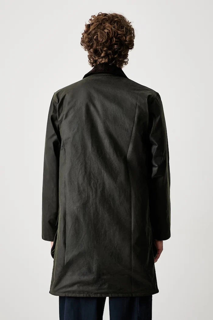 Barbour uzun erkek pamuk ceket