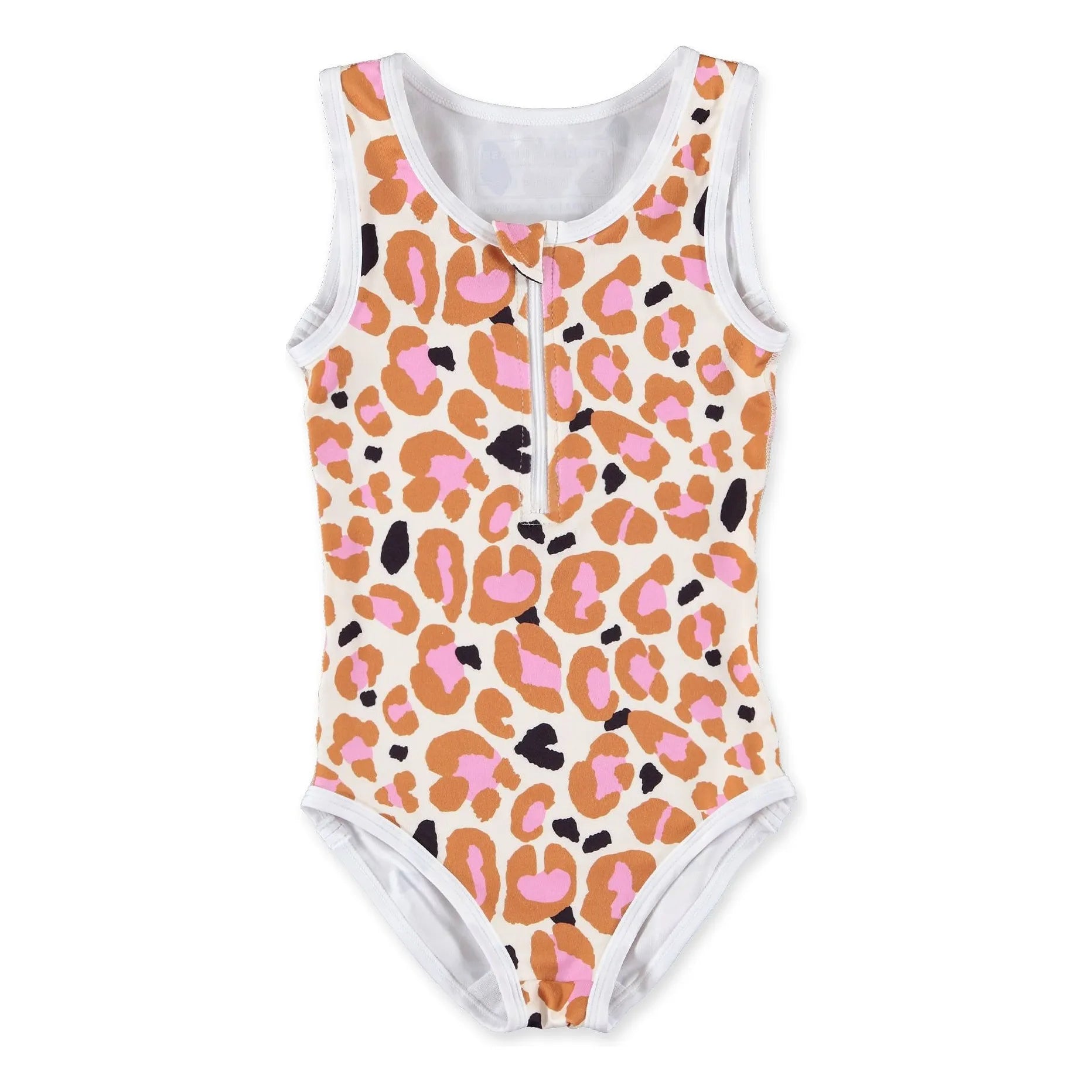 Beach & Bandits - Candy Leopard UV Korumalı Tek Parça Mayo Geri Dönüştürülmüş Lifler