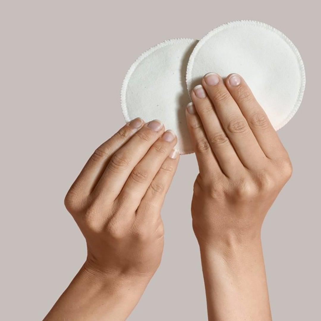 Carriwell Washable Breast Pads - White - 6 Pack-Breast Pads-One Size-White | Natural Baby Shower
