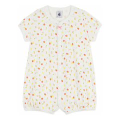 Petit Bateau - Meyveli Tulum Pijama | Ekru