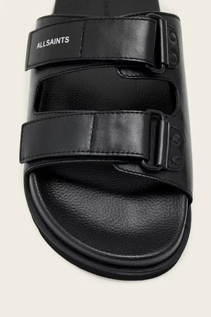 AllSaints Erkek Deri Vex Sandalet