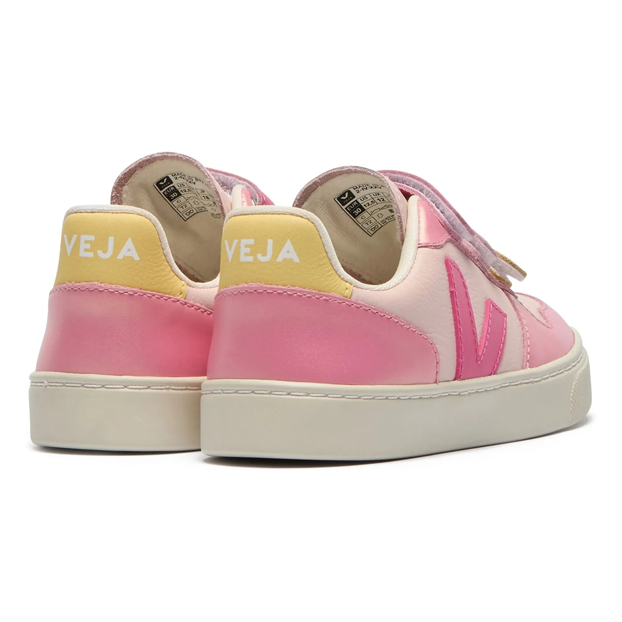 Veja - Scratch Sneakers Küçük V-10 Deri | Pembe