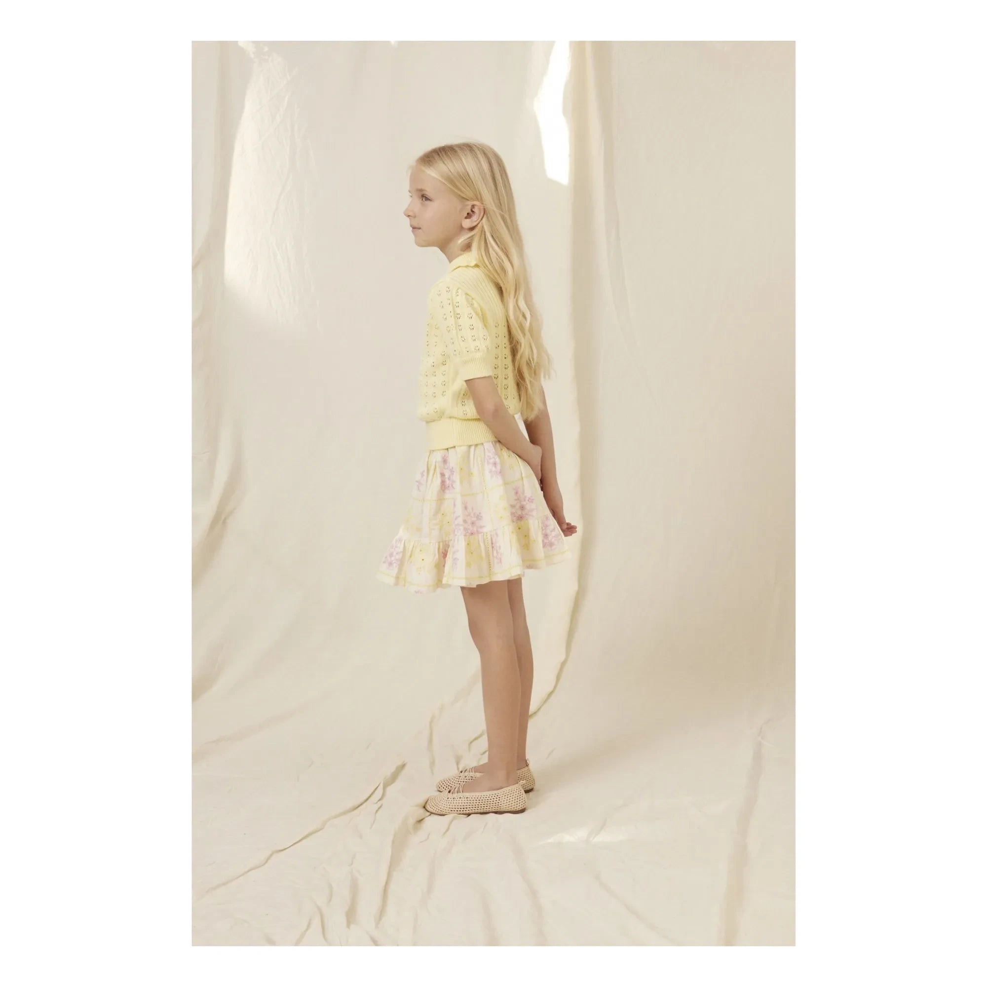 Bebe Organic - Alba Bestickter Rock | Gelb