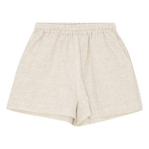 brunobruno nation - Theo Shorts Leinen und Bio-Baumwolle | Beige