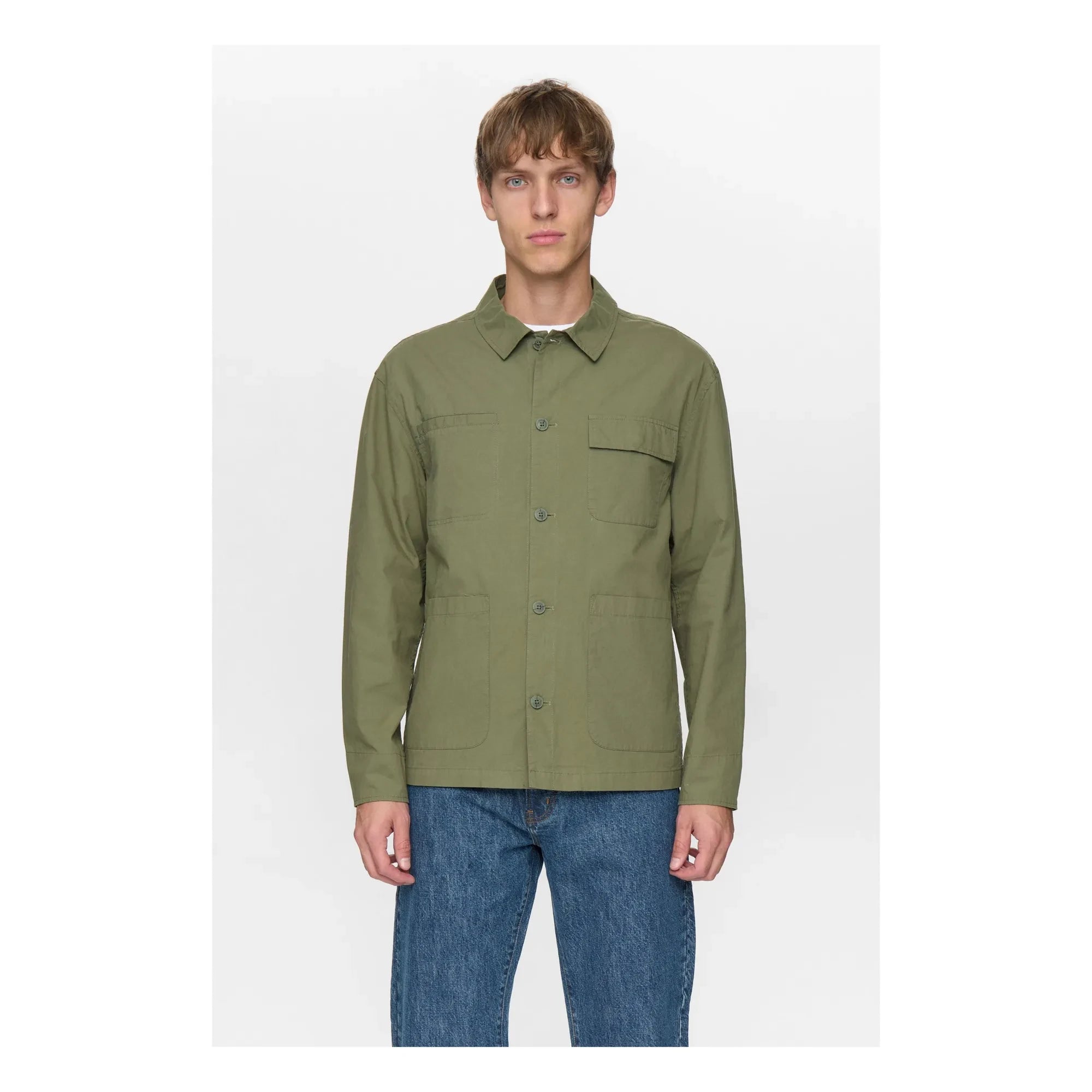 Anerkjendt - Akodin Pamuk overshirt | Haki