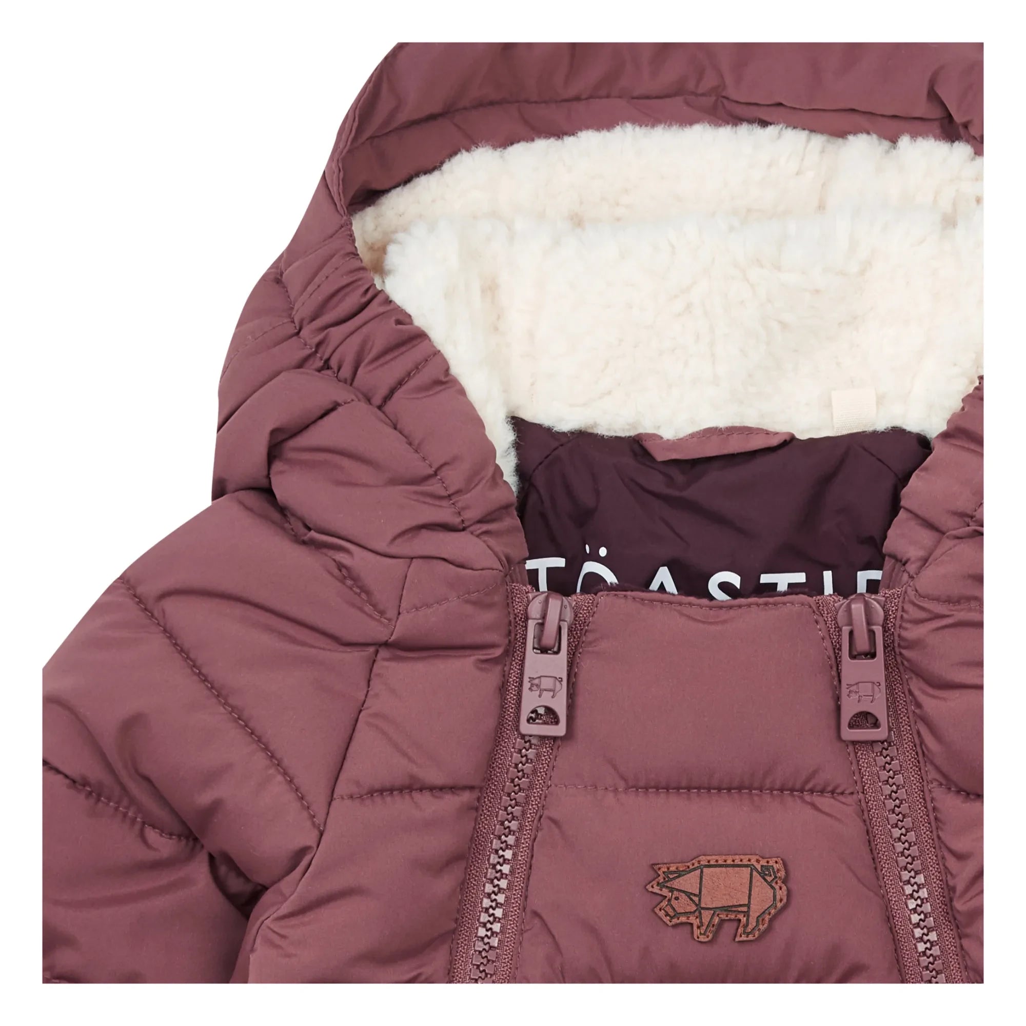 Töastie - Wolken-Baby-Strampler aus recyceltem Polyester | Puderrosa