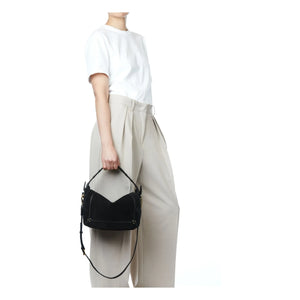 Jérôme Dreyfuss - Pepito M Wildledertasche | Schwarz