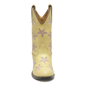 Bootstock - Santiags Starfish Deri | Soluk sarı