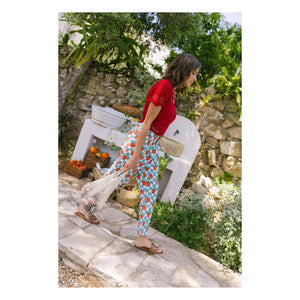 Favorite People - La Cantina Tomato Pants - Women's collection | Turquoise