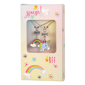 Souza - BFF hediye seti - Unicorn kolyeler