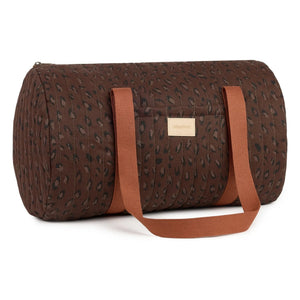 Nobodinoz - Hyde Park Leonie Weekend Bag | Leopard