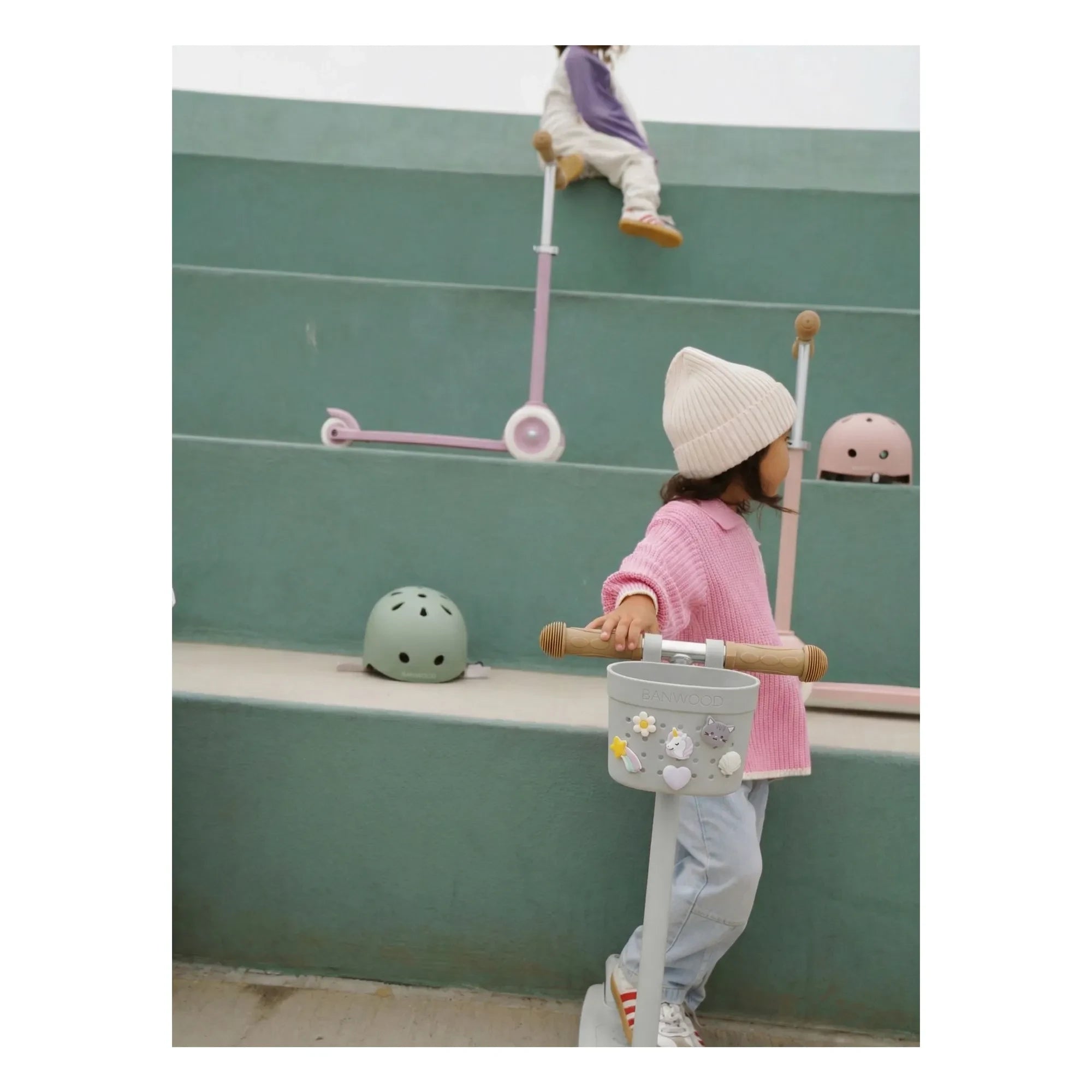Banwood - Basket pins - Magic | Pembe