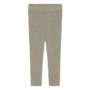 FUB – Feine Merinowoll-Leggings | Heather Beige
