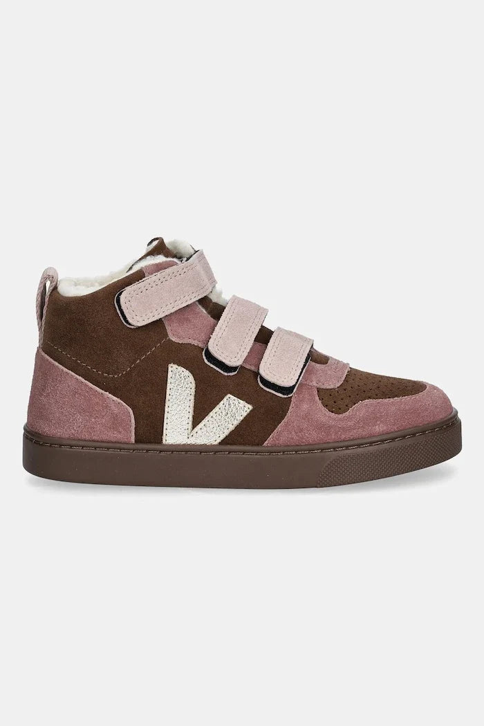 Veja Small V-10 Mid Winter Çocuk Süet Kışlık Ayakkabılar