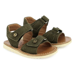 Pom d'Api - Waff Easy Nubuk-Sandalen | Khaki