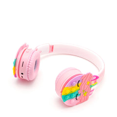 iPixi - TK-688A Çocuk Bluetooth Pembe Kulaklık