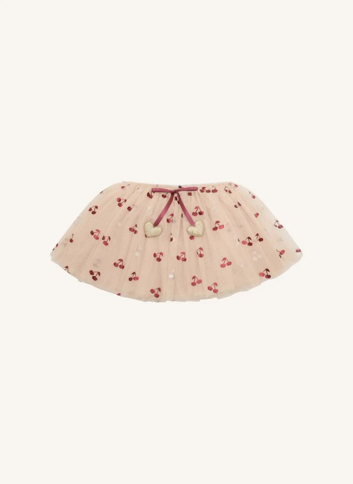 Mimi & Lula - Tutu Cerises Kadife | Bej