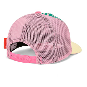 Hello Hossy - Trucker Garden Joy Kavisli Vizörlü Şapka Geri Dönüştürülmüş Lifler | Yeşil