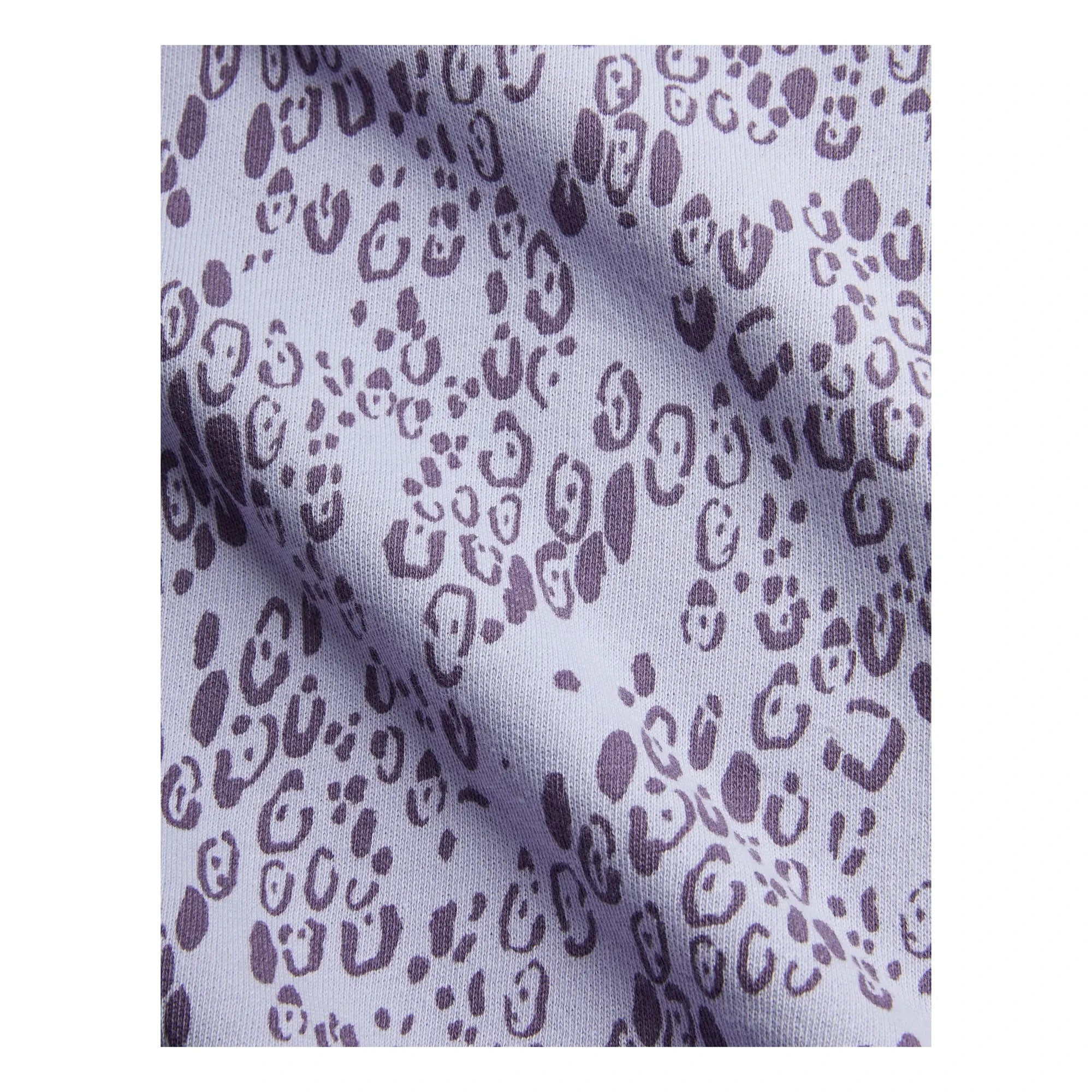 Mini Rodini - Organik pamuk leopar sweatshirt | Lila