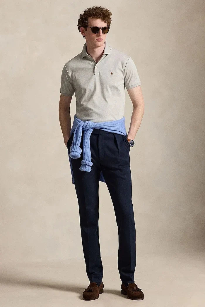 Polo Ralph Lauren Erkek Pamuklu Polo Yaka Tişört