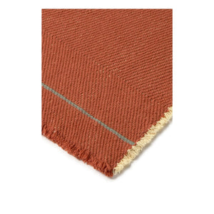 Lorena Canals - Twill servis altlıkları - 2'li Set | Terracotta