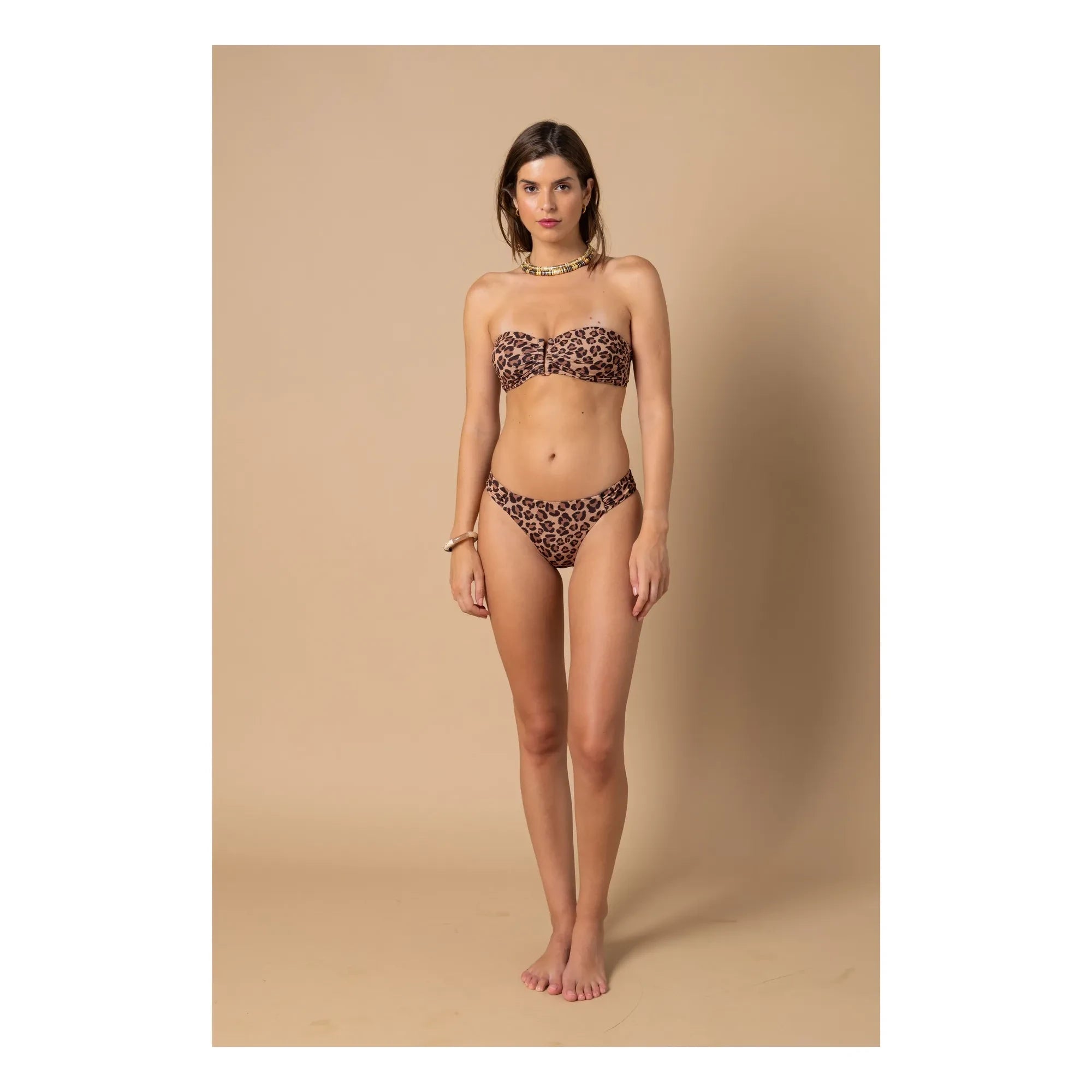 Alma Deia - Blake Neckholder-Oberteil | Beige