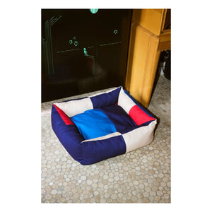 Heu - Hundebett | Dunkelblau