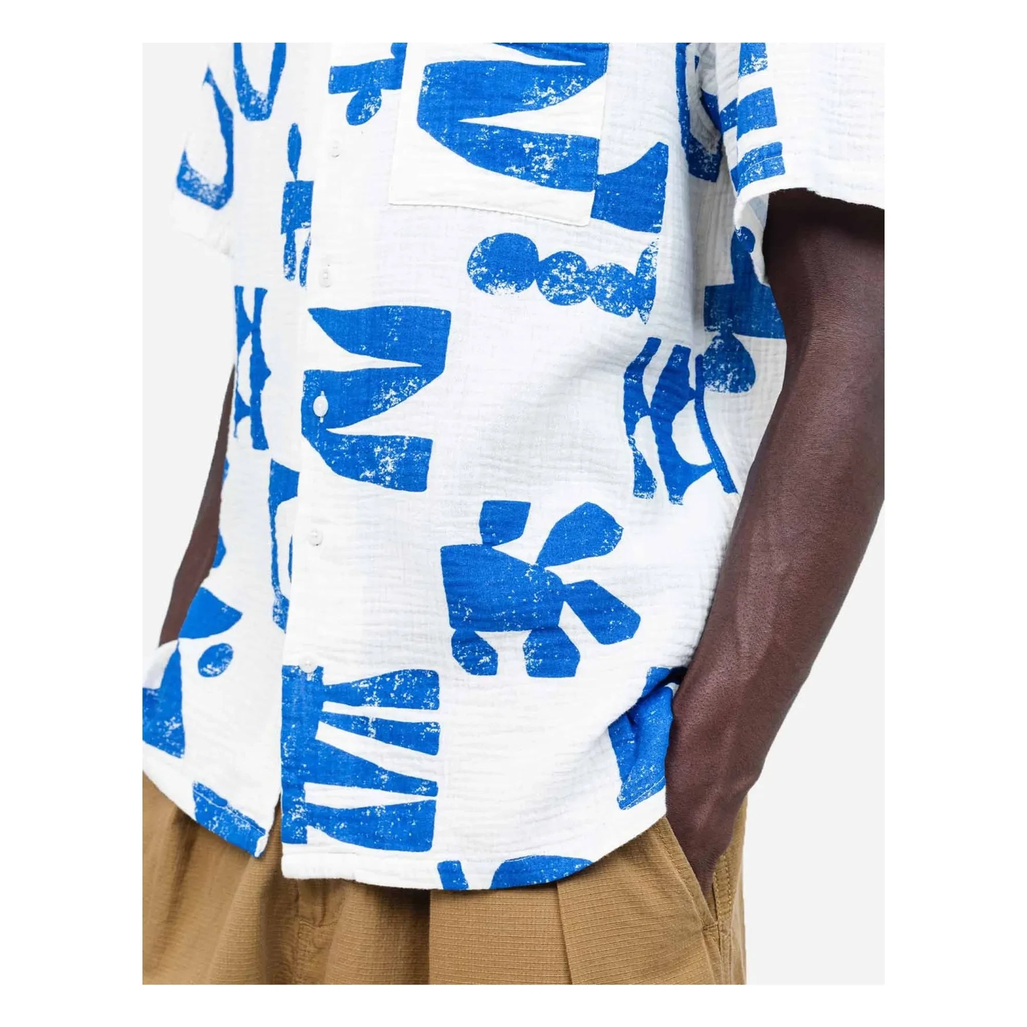 Olow - Aloha Shapes gömlek | Beyaz