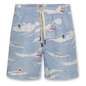 AO76 - Toni Surf Badeshorts | Hellblau