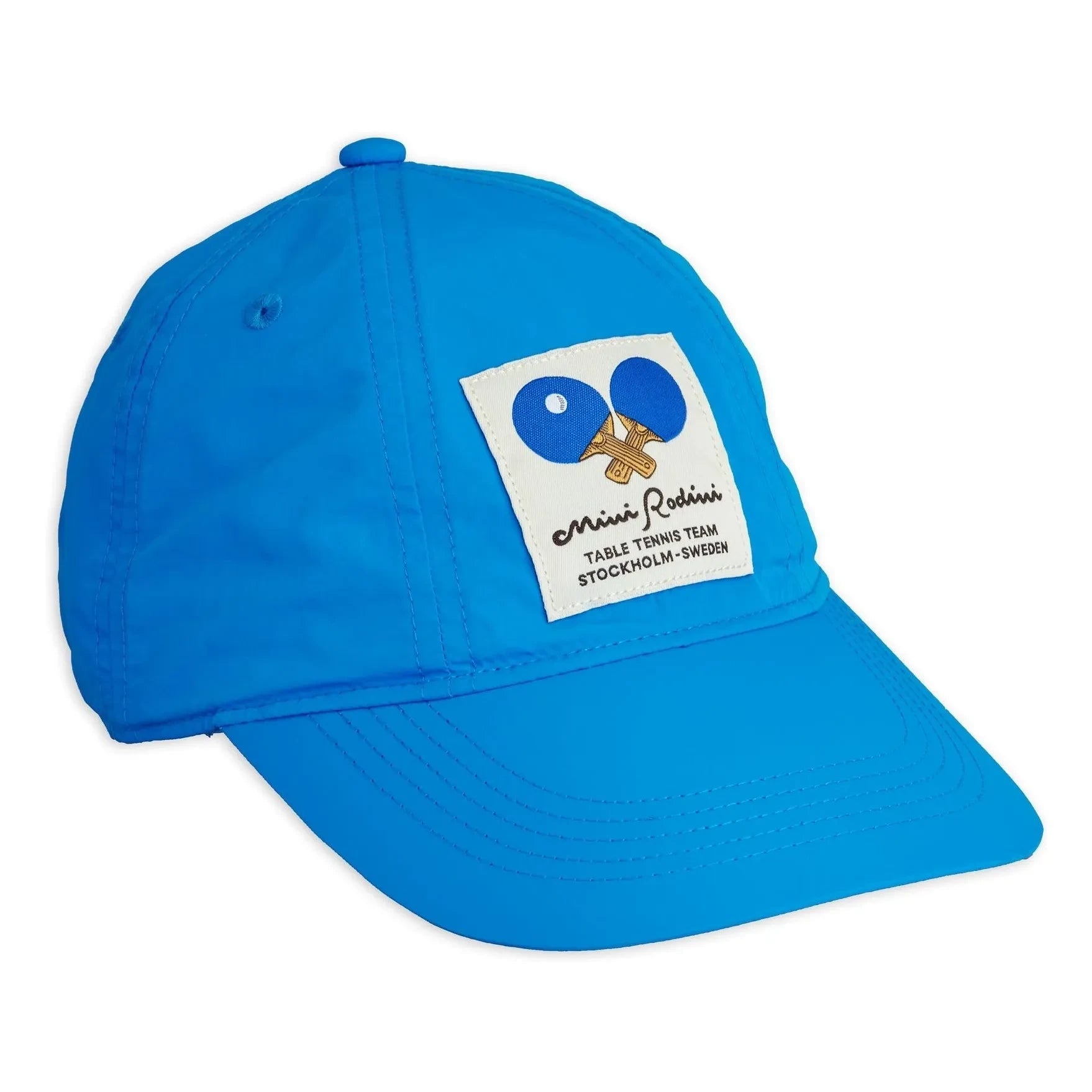 Mini Rodini - Ping-Pong-Mütze aus recycelter Faser | Blau
