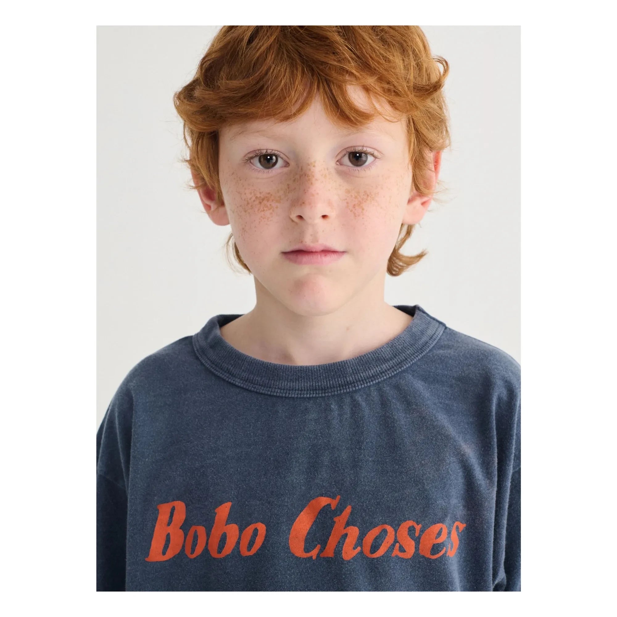 Bobo Choses - Bobo Choses Organik Pamuk Tişört | Lacivert