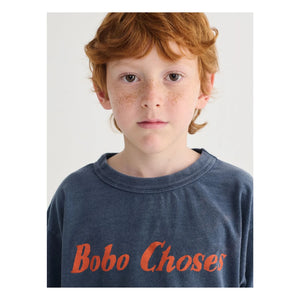 Bobo Choses - Bobo Choses Organik Pamuk Tişört | Lacivert