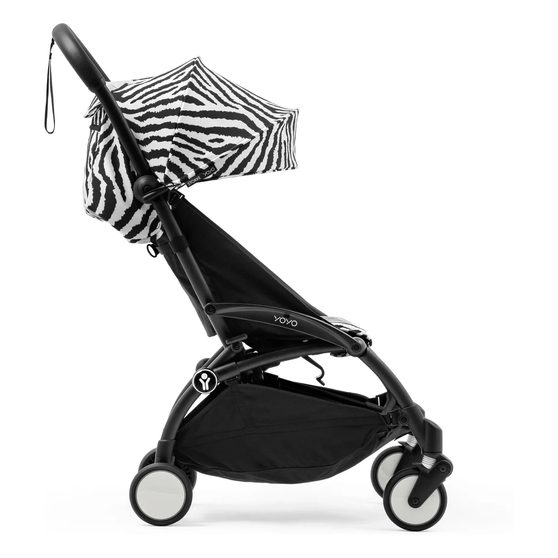 Stokke® - YOYO³ 6+ Baston Bebek Arabası Siyah Çerçeve