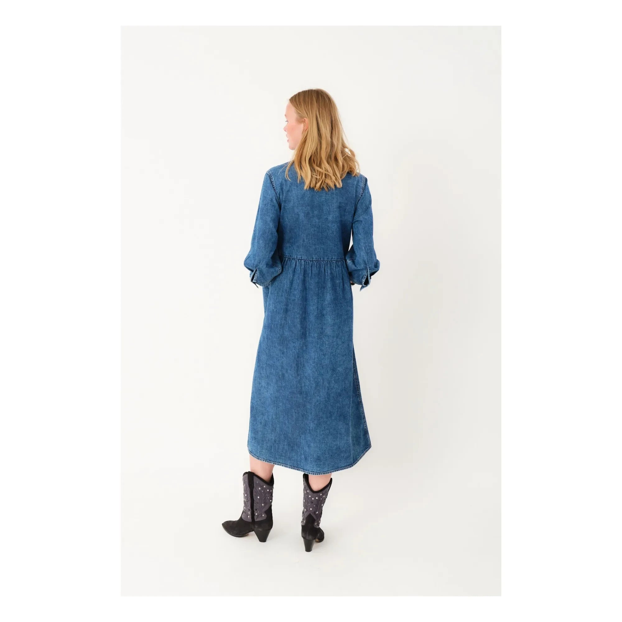 Lollys Laundry - Aliya Jeanskleid | Blau