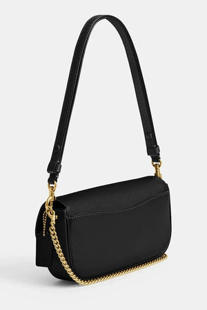 Deri çanta Coach Brook Flap Chain Bag