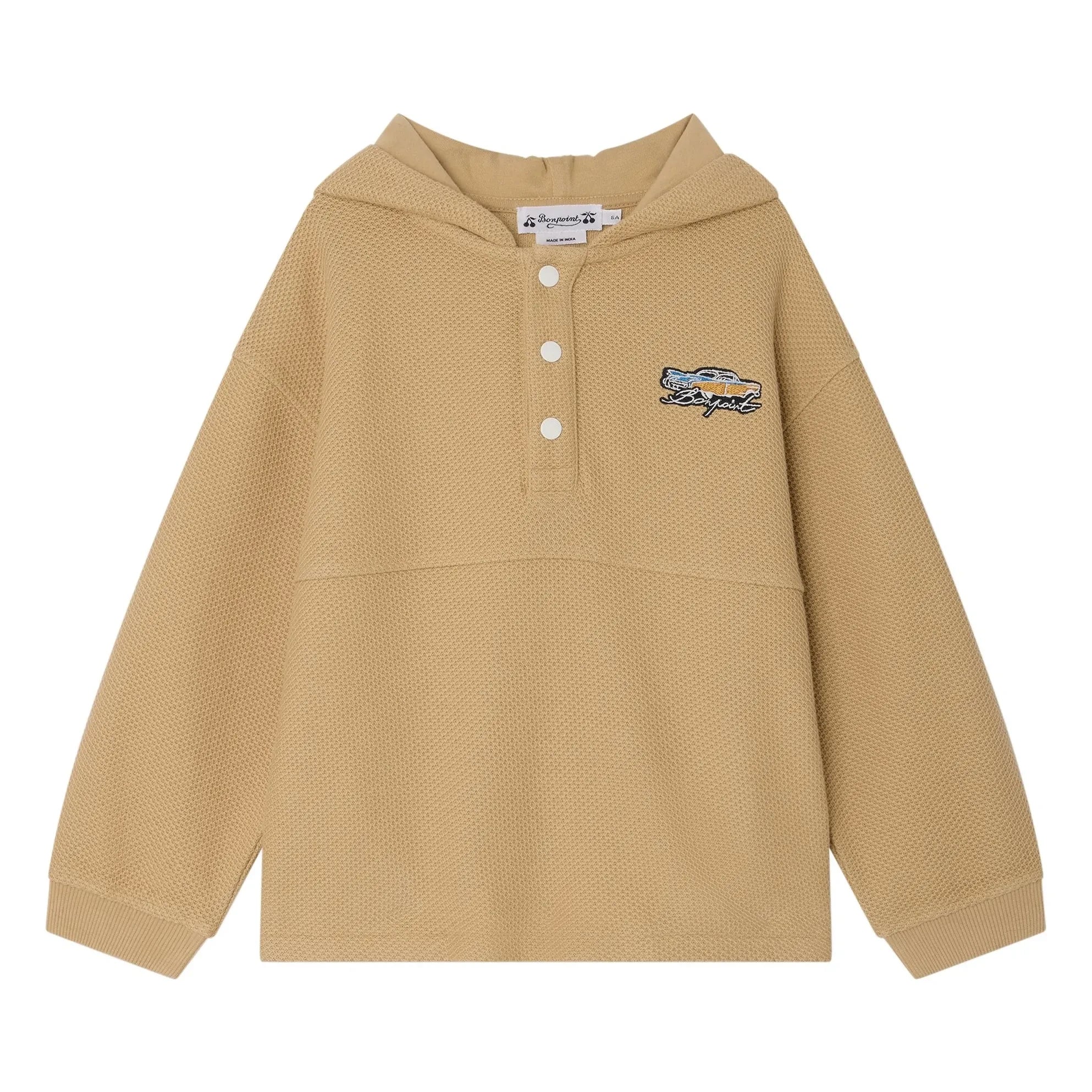 Bonpoint - Edan Hoodie aus Bio-Baumwolle | Beige