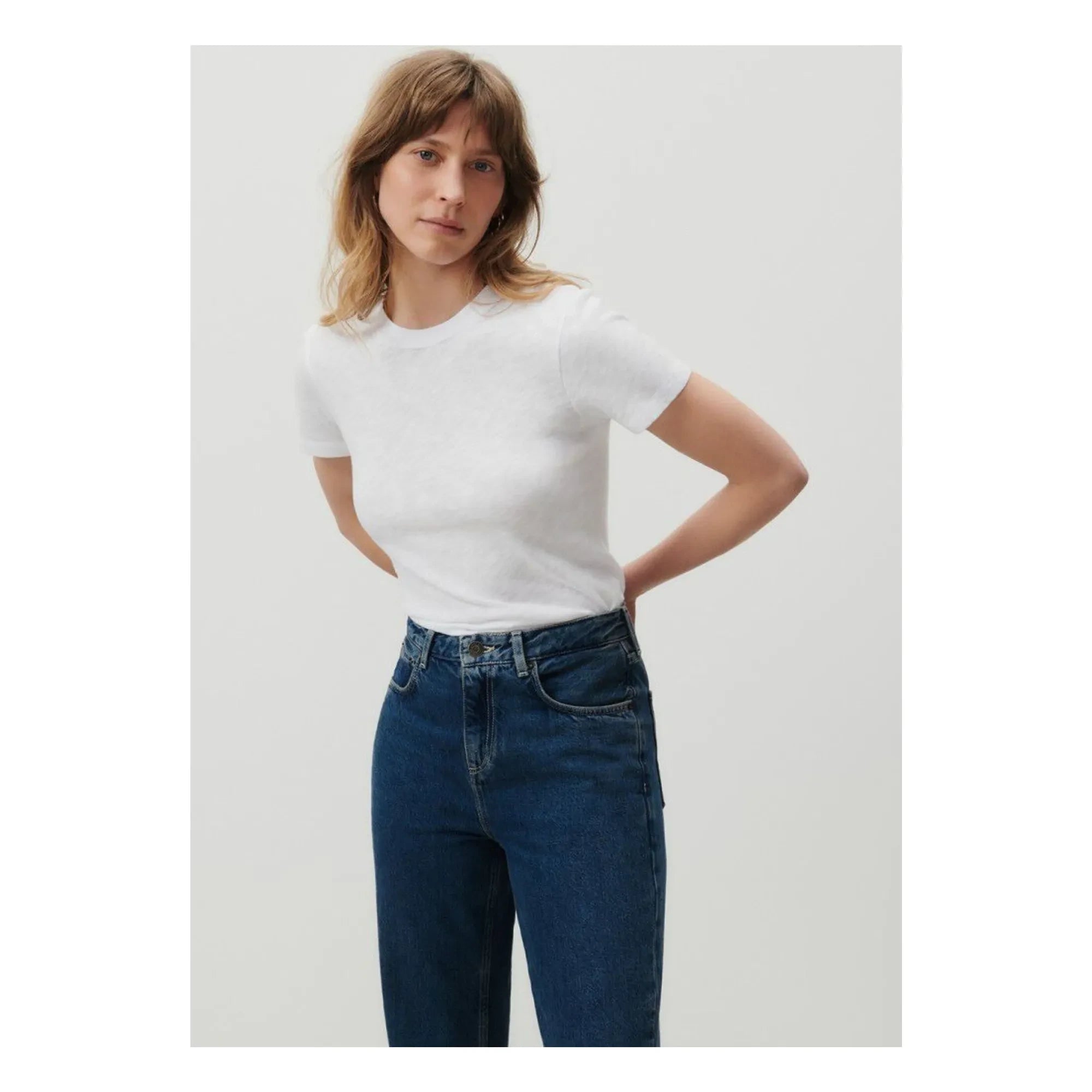 American Vintage - Sonoma Tişört | Beyaz
